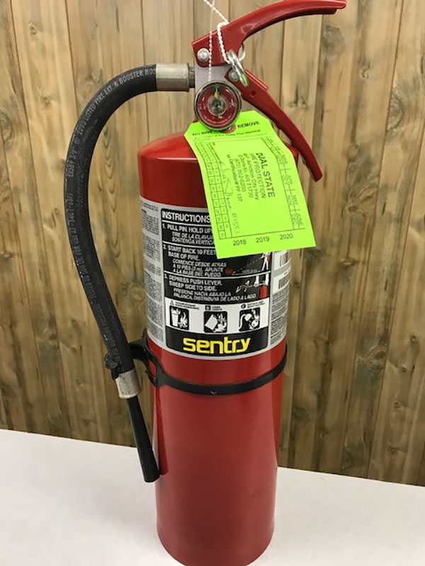 Fire Extinguisher Inspection, Service, Repair