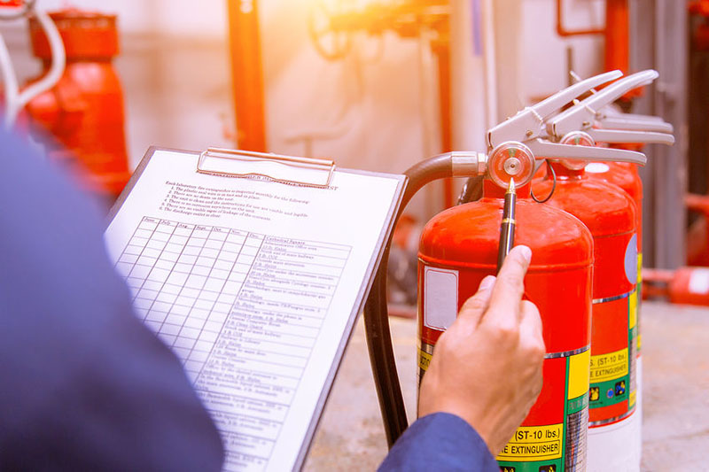 Fire Suppression System Inspection, Service, Repair